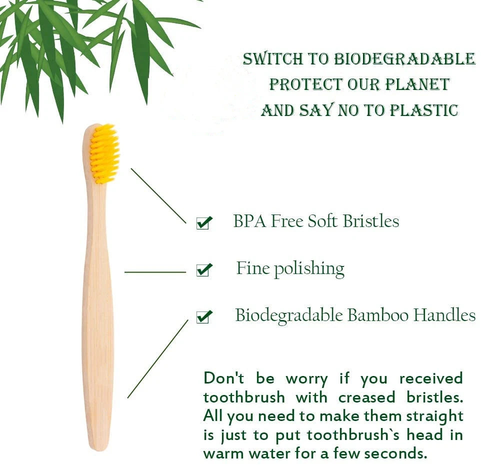 Organic Children's Bamboo Toothbrush