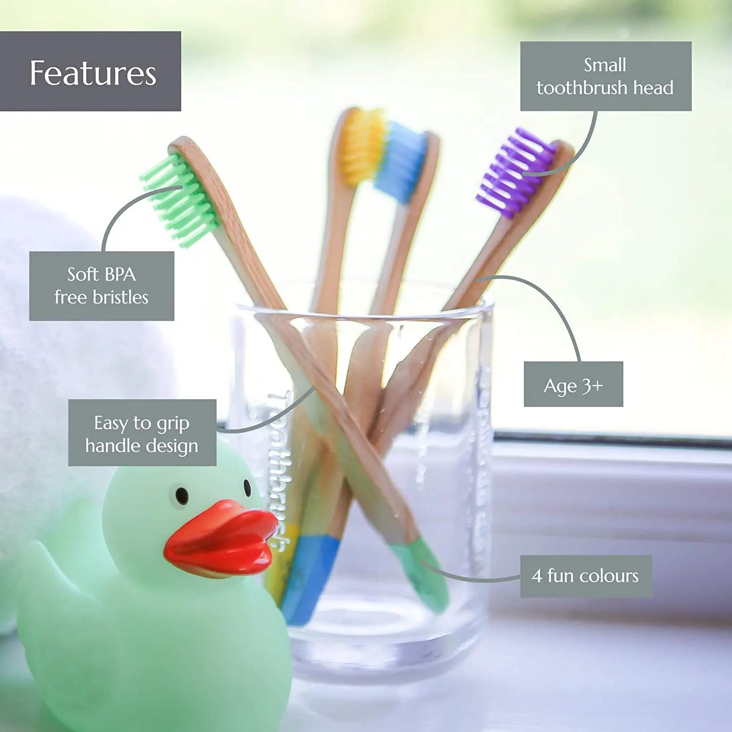 Organic Children's Bamboo Toothbrush