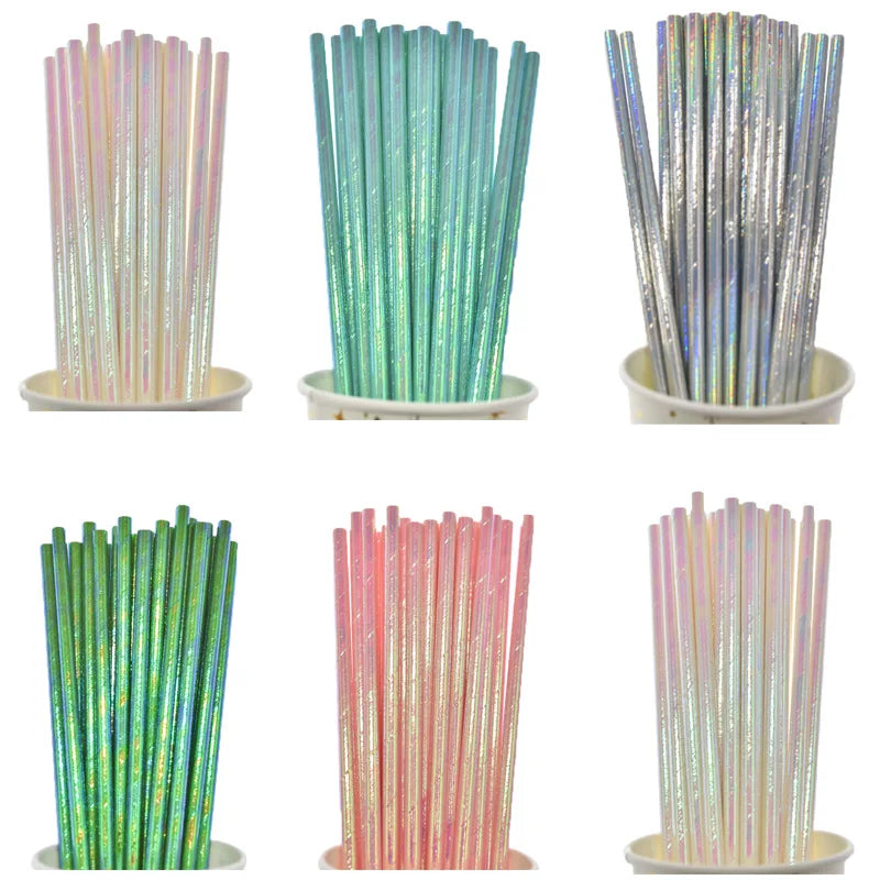 Drinking Party Paper Straws