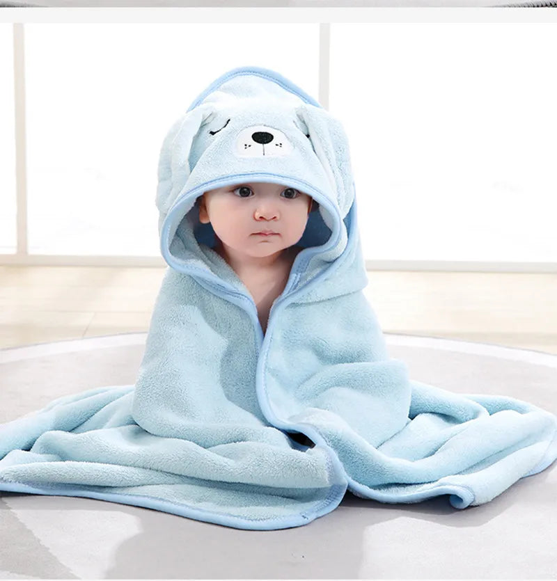 Cartoon Animal Baby Bath Towels