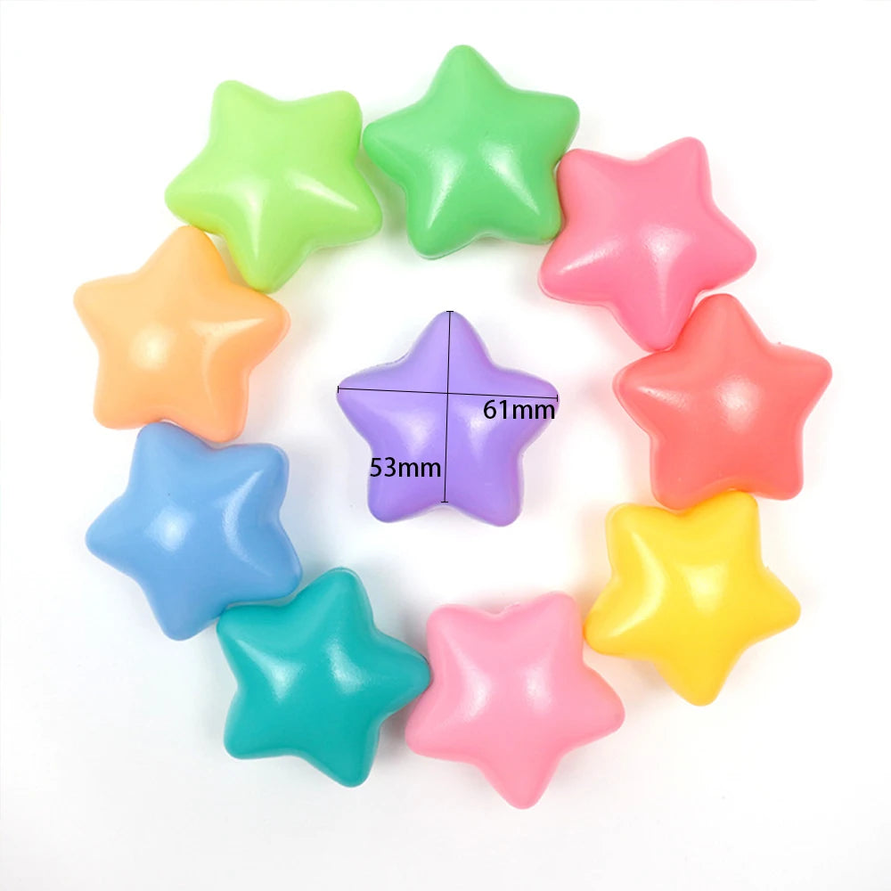 Colorful Love Star Plastic Ocean Ball