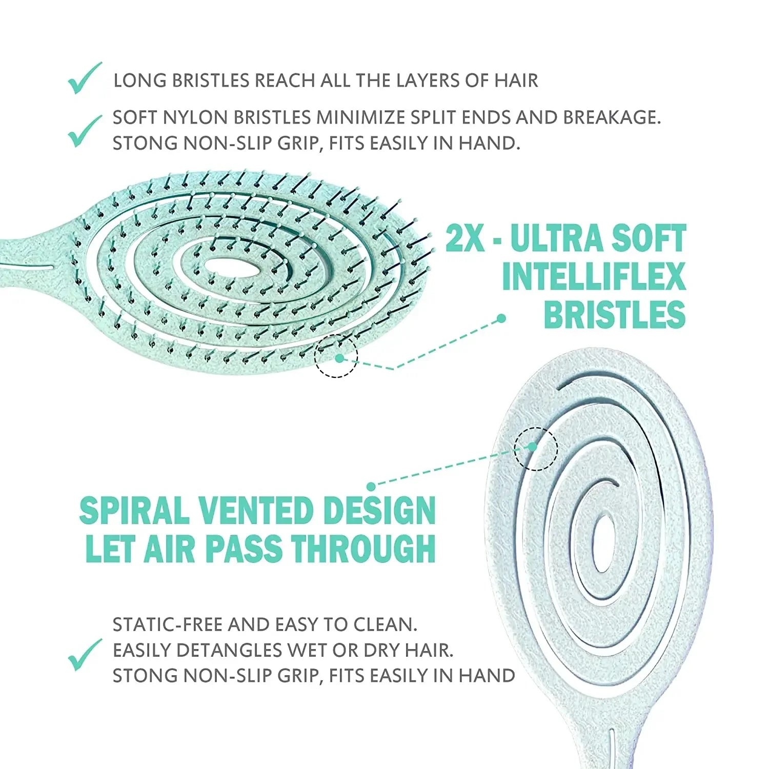 Antistatic Massage Hair Brush