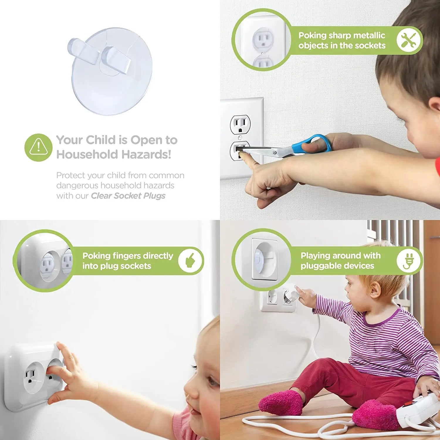 Baby Proofing Socket Protectors